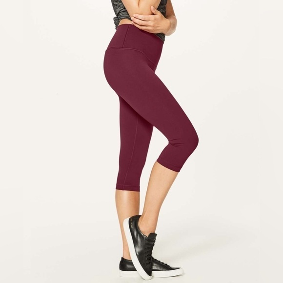 Lululemon Wunder Under Hi-Rise 1/2  Tight *Full-On Luxtreme 17" - Picture 3 of 8